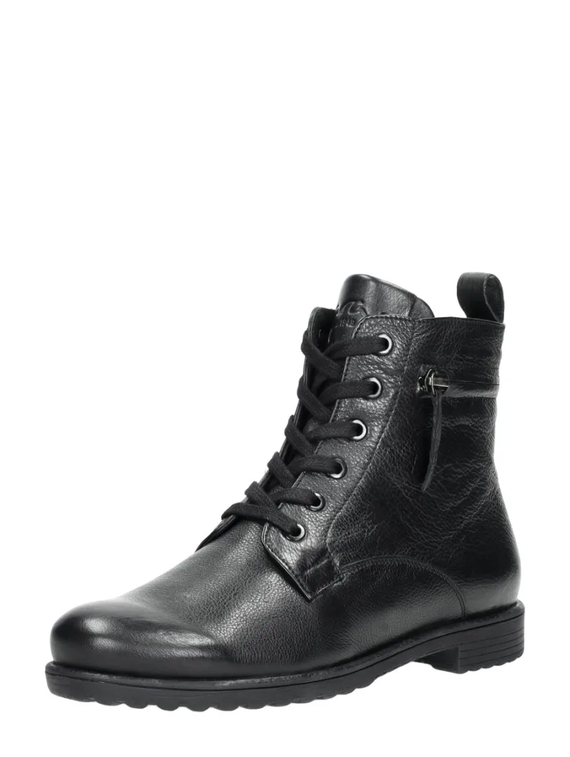 Ara Liverpool-ST 2.0, hoge veterschoenen voor dames in zwart, foto 2 van 2