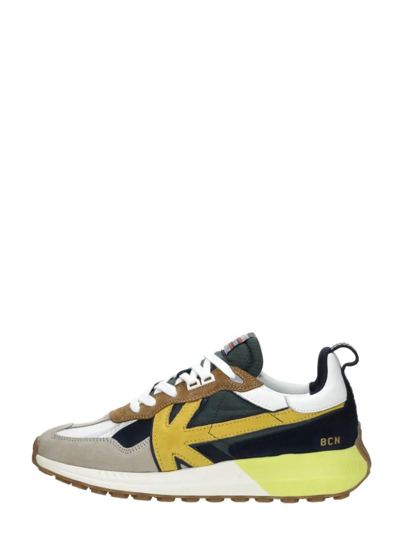Kaotiko Vancouver Mix Man, lage sneakers voor heren in beige