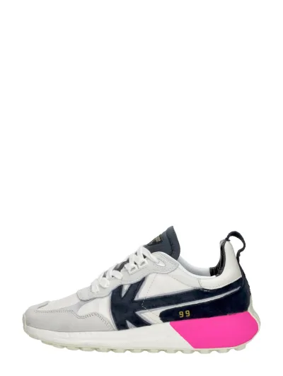 Kaotiko Detroit 99 Woman, lage sneakers voor dames in wit, foto 1 van 4