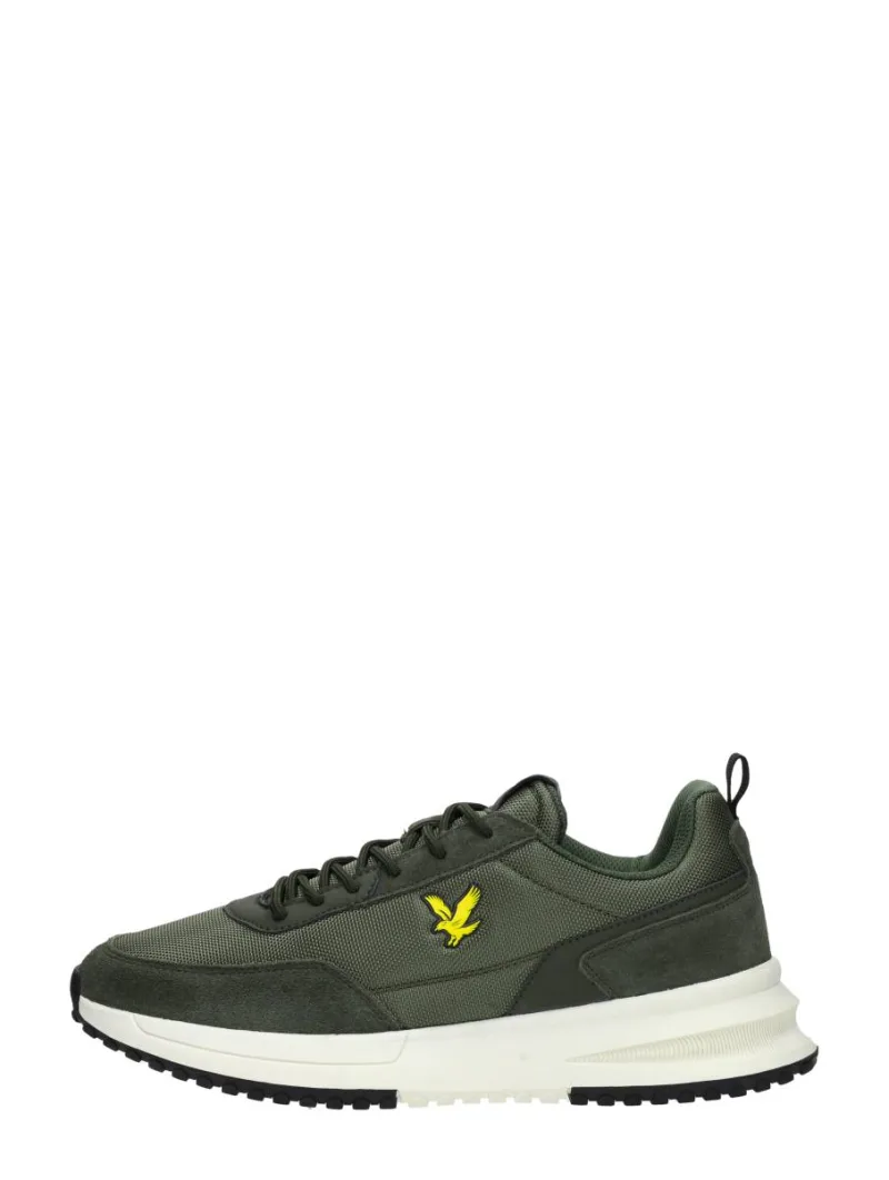 Lyle & Scott Alford, lage sneakers voor heren in groen