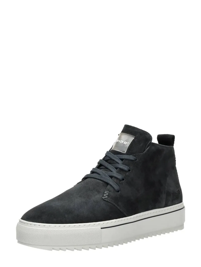 Rehab Cooper, hoge veterschoenen voor heren in blauw, foto 2 van 2