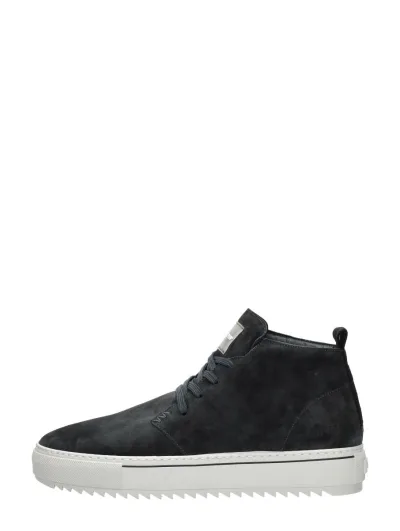 Rehab Cooper, hoge veterschoenen voor heren in blauw, foto 1 van 4
