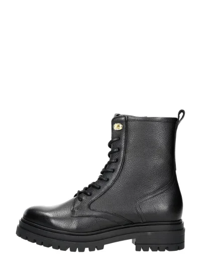 Red Rag Veterschoenen Hoog, hoge veterschoenen voor dames in zwart, foto 1 van 4