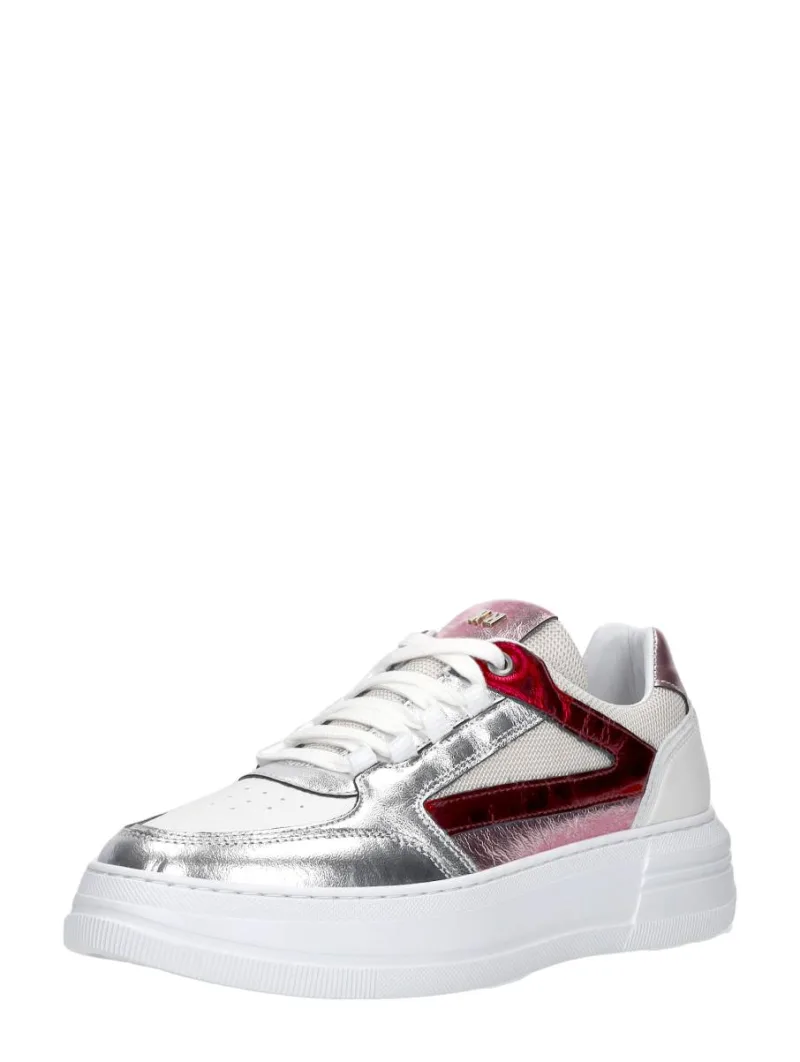 Red Rag Sneakers Laag, lage sneakers voor dames in fuchsia, foto 2 van 2