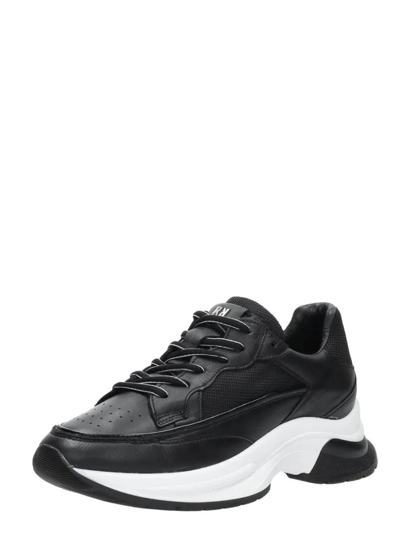 Red Rag Sneakers Laag, lage sneakers voor dames in zwart, foto 2 van 2