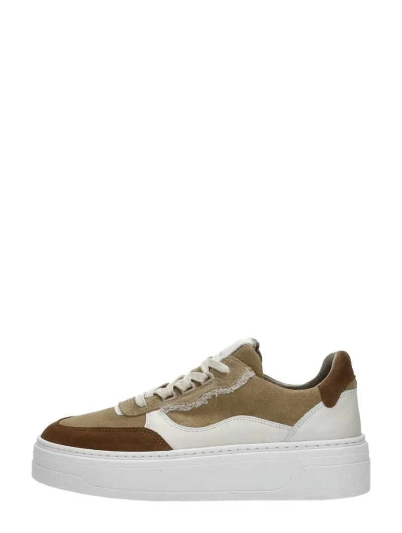 Palpa Sneakers Laag, lage sneakers voor dames in beige