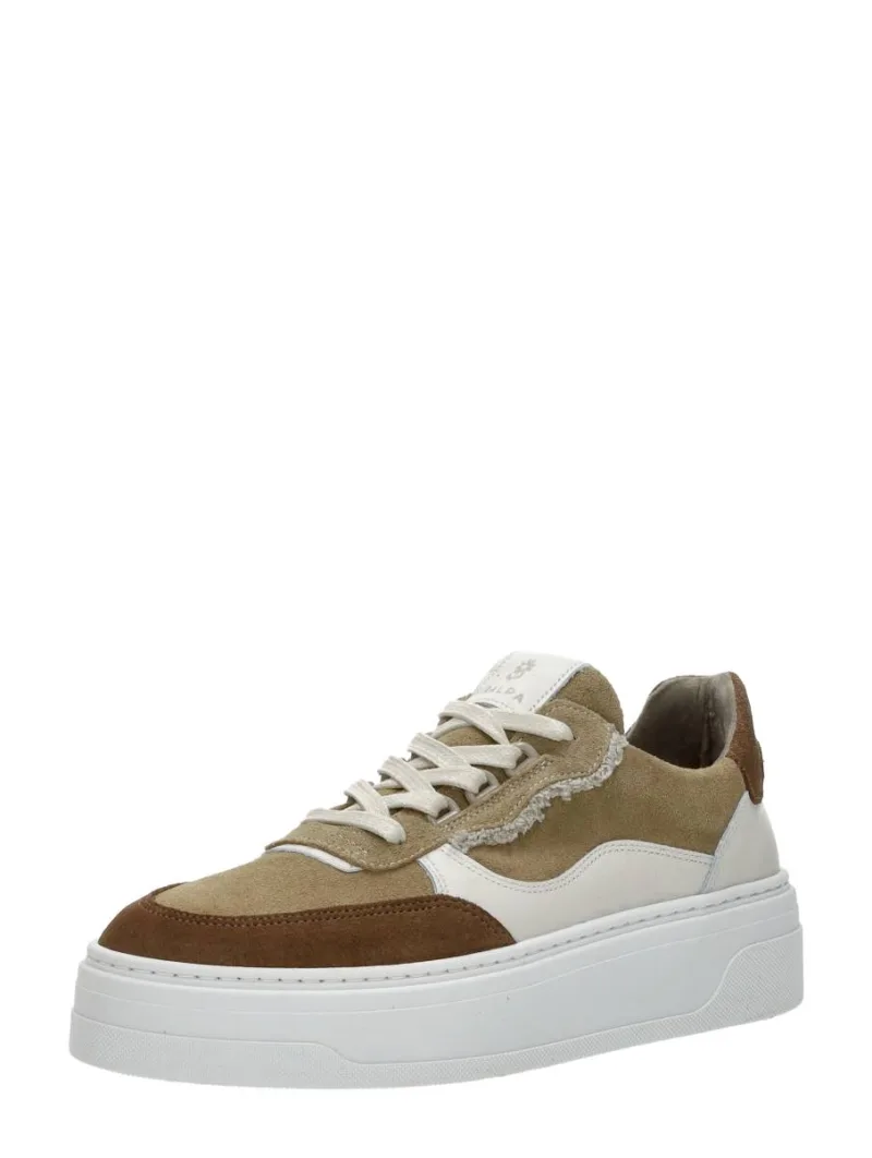 Palpa Sneakers Laag, lage sneakers voor dames in beige, foto 2 van 2