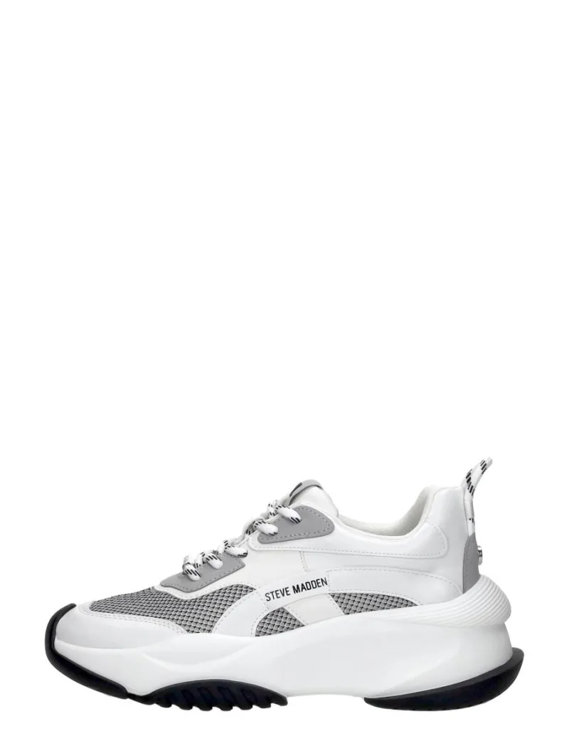 Steve Madden Belissimo, lage sneakers voor dames in wit