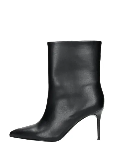 Steve Madden Lyricals, enkellaarsjes hak voor dames in zwart, foto 1 van 4