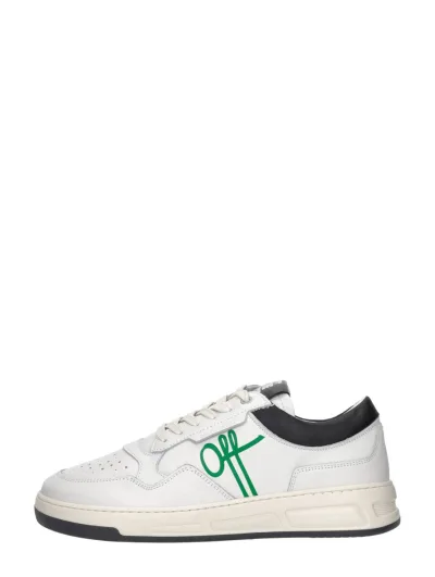 Off The Pitch Full Stop, lage sneakers voor heren in wit, foto 1 van 4