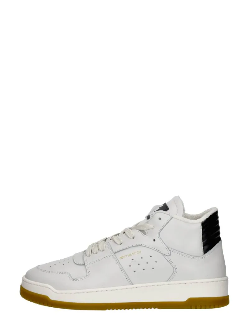 Off The Pitch Super Nova Mid, hoge sneakers voor heren in wit