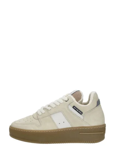 Off The Pitch Mocha, lage sneakers voor dames in beige, foto 1 van 4