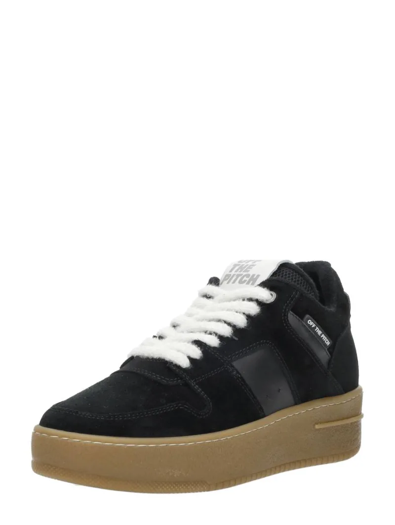 Off The Pitch Mocha, lage sneakers voor dames in zwart, foto 2 van 2