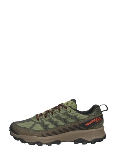 Merrel Speed Eco, lage veterschoenen voor heren in groen, foto 1 van 4