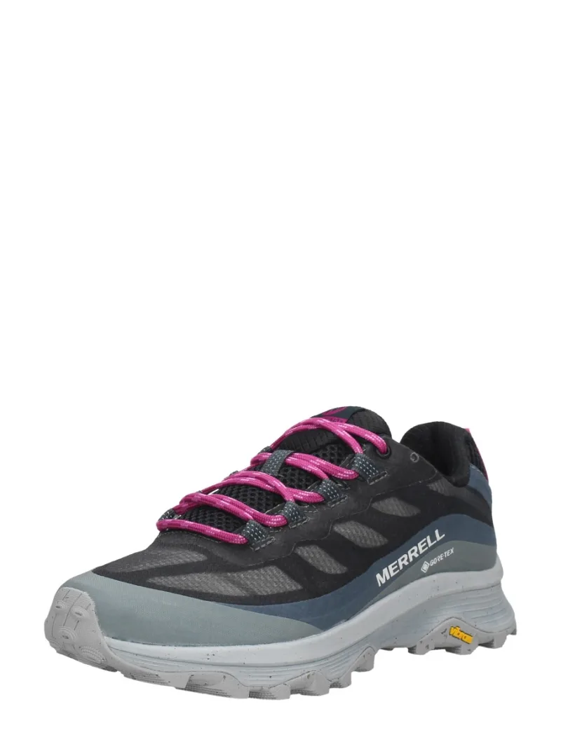 Merrel Moab Speed, lage veterschoenen voor dames in grijs, foto 2 van 2