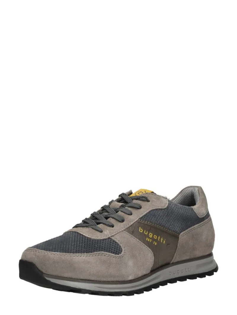 Bugatti Cirino, lage veterschoenen voor heren in taupe, foto 2 van 2