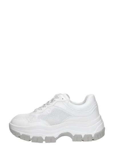 Guess Brecky, lage sneakers voor dames in wit, foto 1 van 4