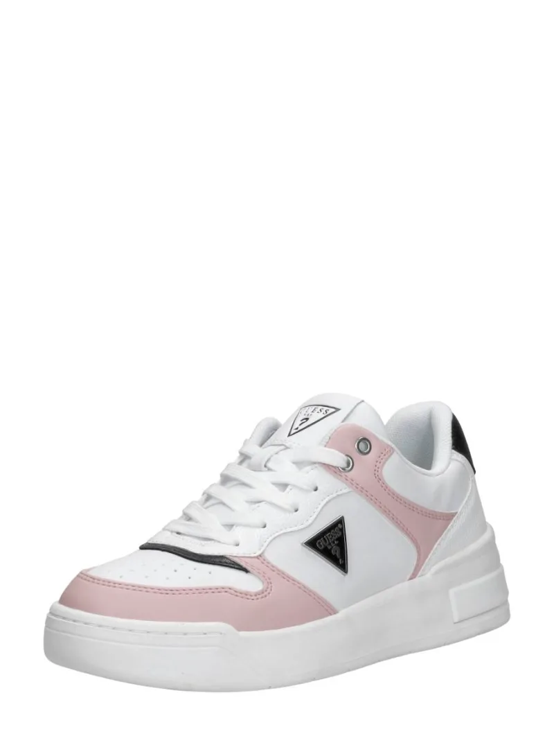Guess Clarkz 2, lage sneakers voor dames in wit, foto 2 van 2
