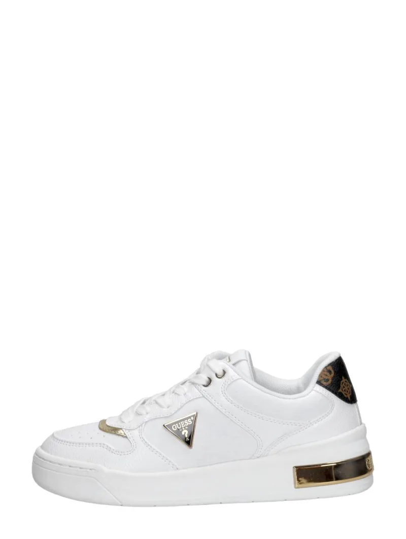 Guess Clarkz 2, lage sneakers voor dames in wit