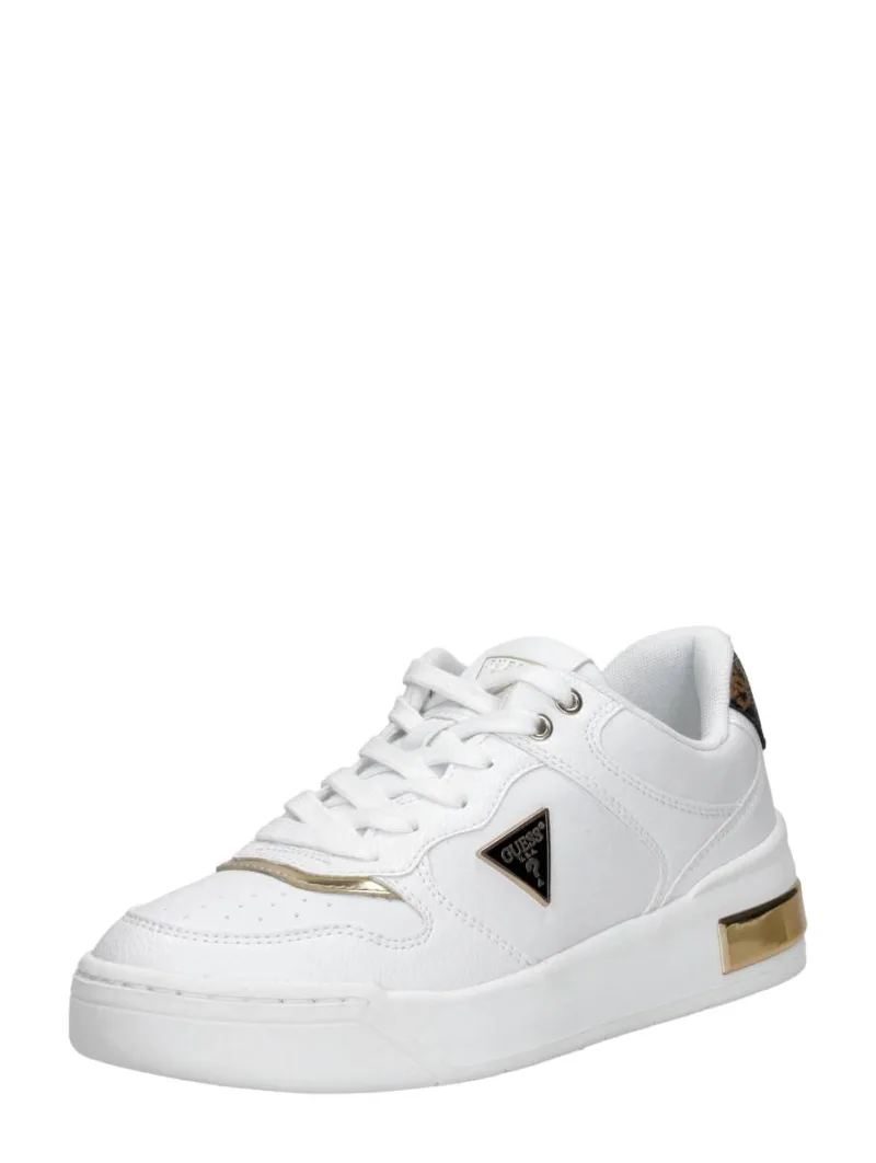 Guess Clarkz 2, lage sneakers voor dames in wit, foto 2 van 2