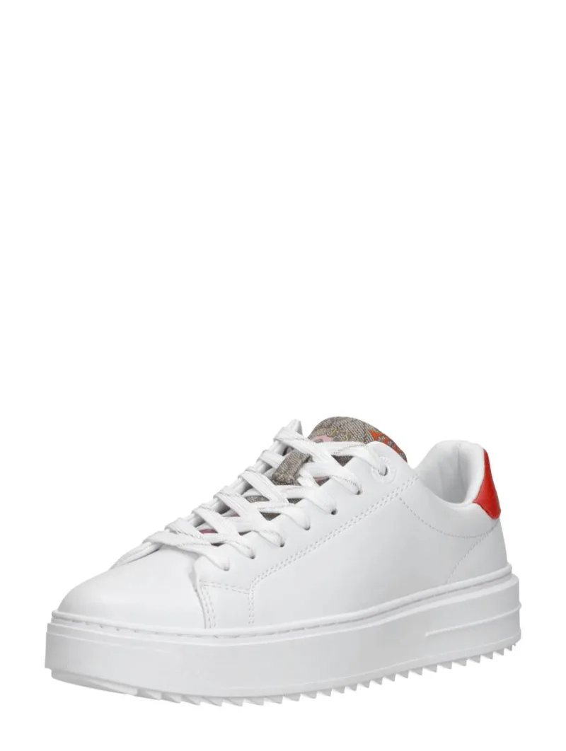 Guess Denesa 4, lage sneakers voor dames in wit, foto 2 van 2