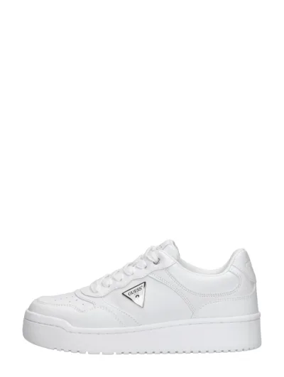 Guess Miram, lage sneakers voor dames in wit, foto 1 van 4