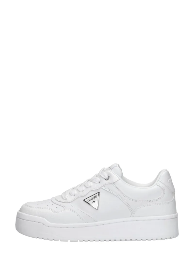Guess Miram, lage sneakers voor dames in wit