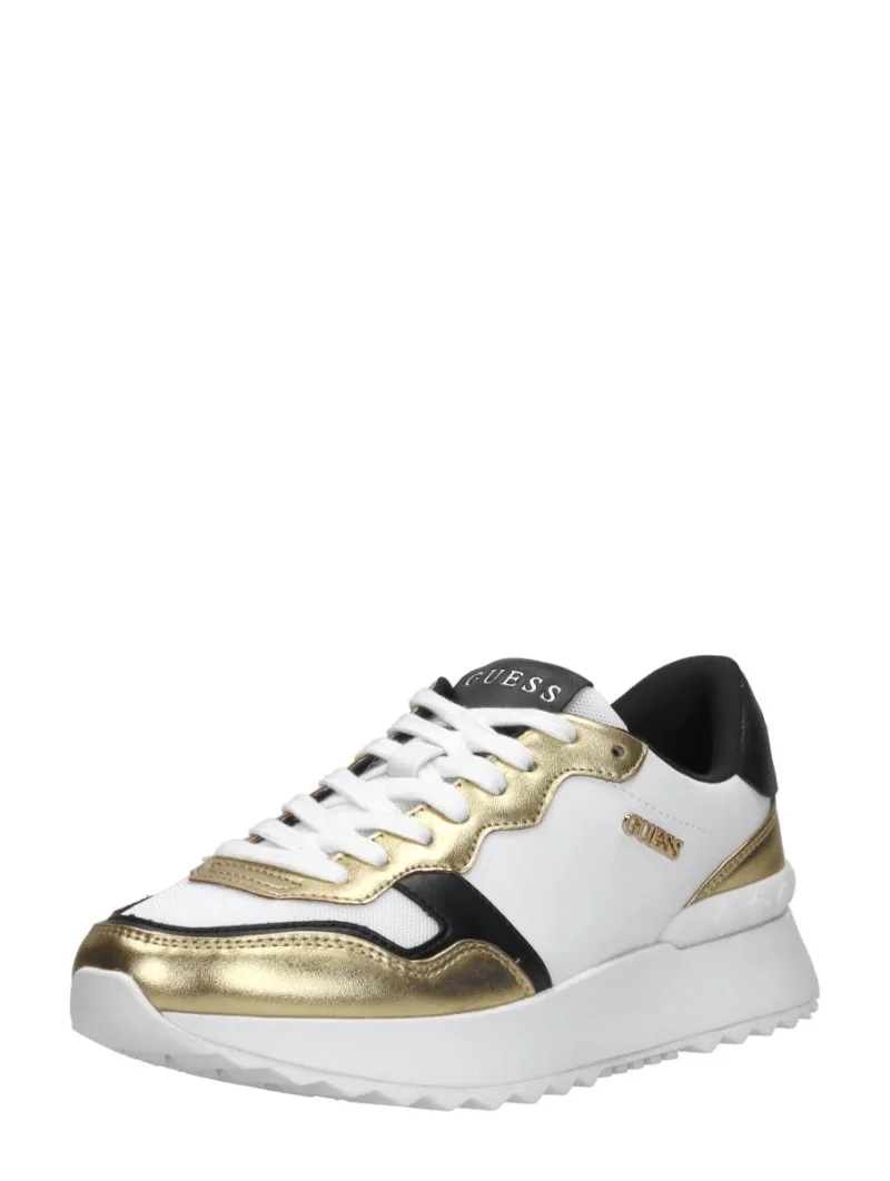 Guess Vinsa 2, lage sneakers voor dames in wit, foto 2 van 2