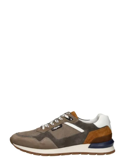 Australian Novecento, lage veterschoenen voor heren in donkergrijs, foto 1 van 4