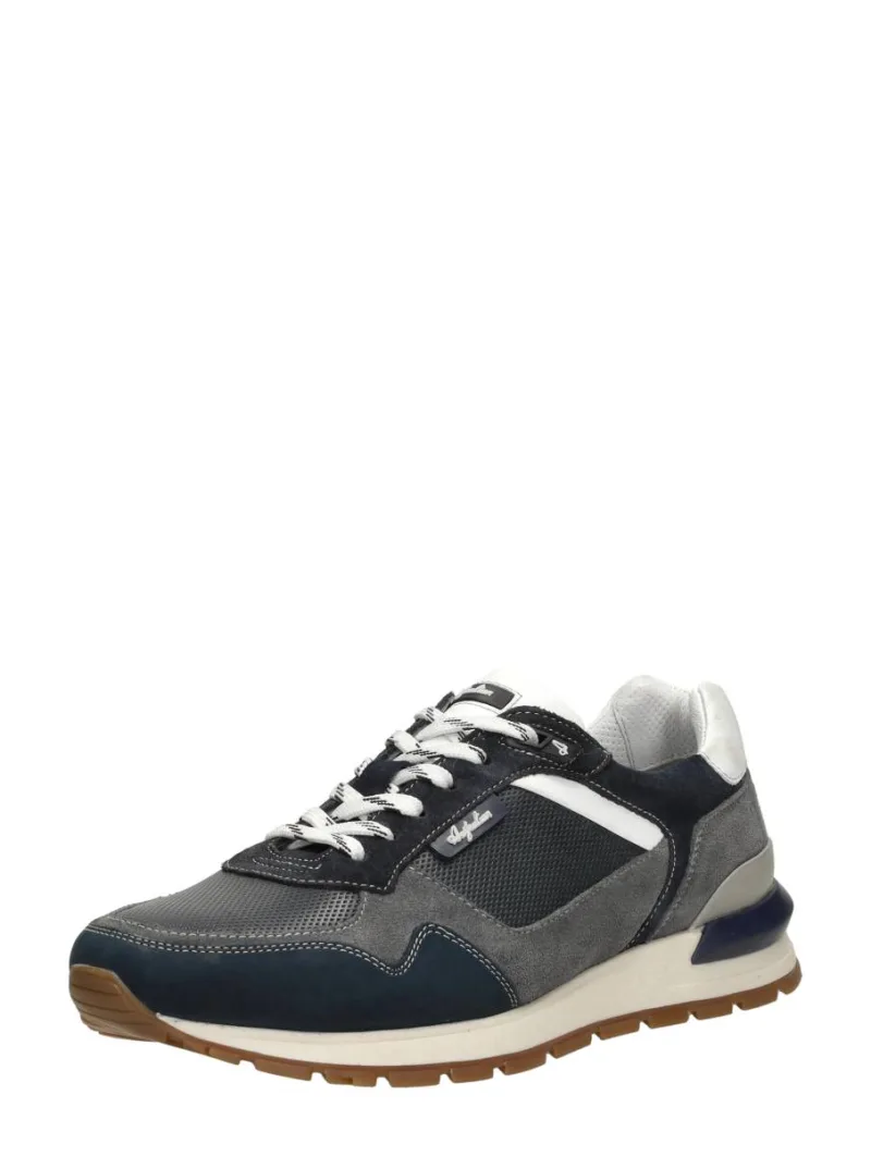 Australian Novecento, lage veterschoenen voor heren in blauw, foto 2 van 2
