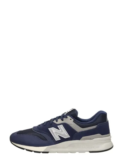 New Balance 997, lage sneakers voor heren in blauw, foto 1 van 4