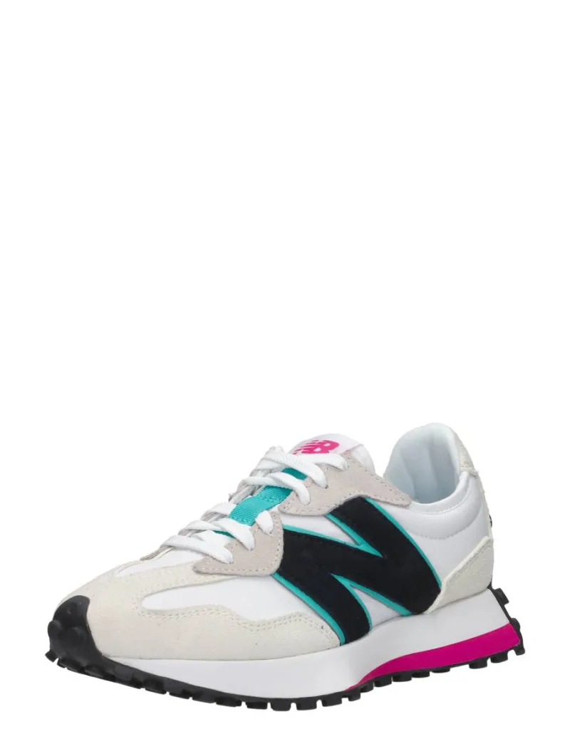New Balance 327, lage sneakers voor dames in wit, foto 2 van 2