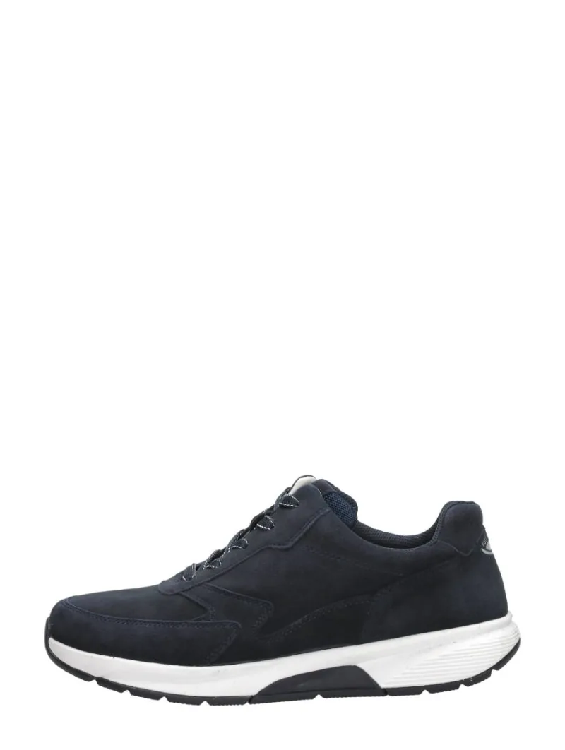 Gabor Rollingsoft, lage veterschoenen voor dames in blauw, foto 1 van 4