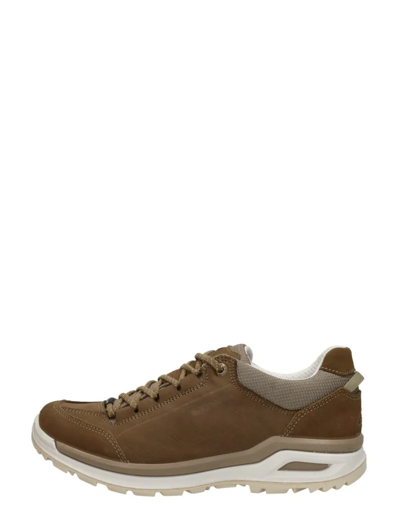 Lowa Ascona GTX Lo Ws, lage veterschoenen voor dames in cognac