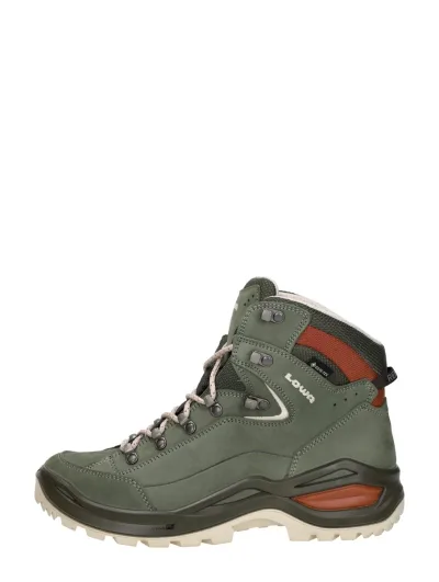 Lowa Renegade Evo GTX Mid Ws, hoge veterschoenen voor dames in groen, foto 1 van 4