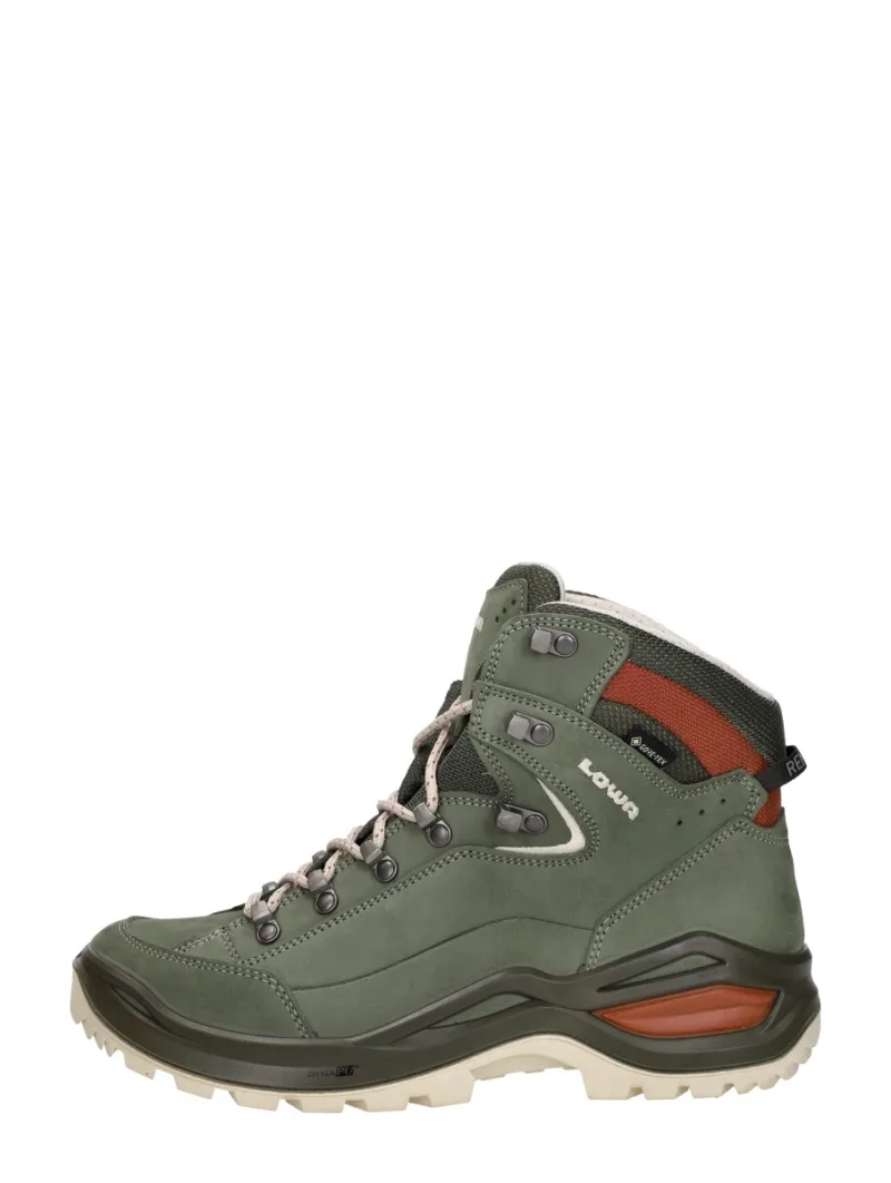 Lowa Renegade Evo GTX Mid Ws, hoge veterschoenen voor dames in groen