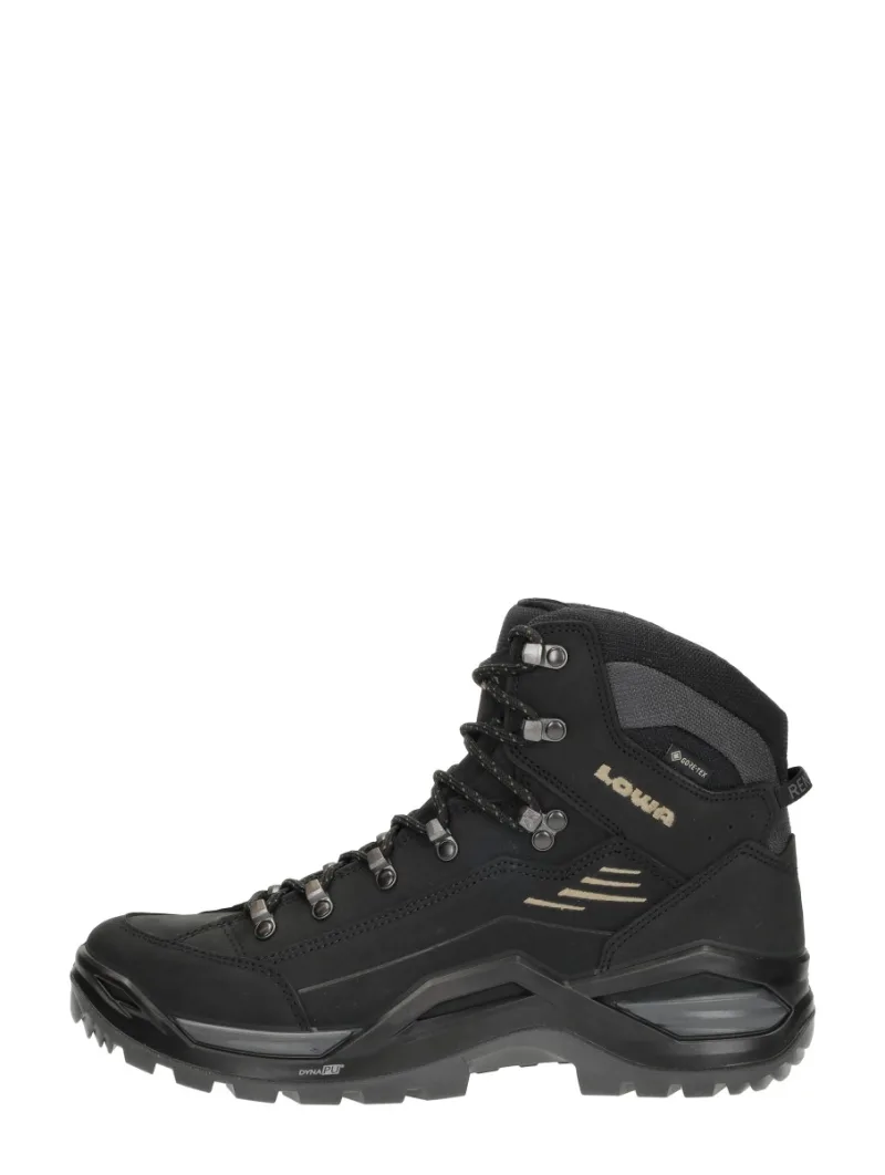 Lowa Renegade Evo GTX Mid, hoge veterschoenen voor heren in zwart