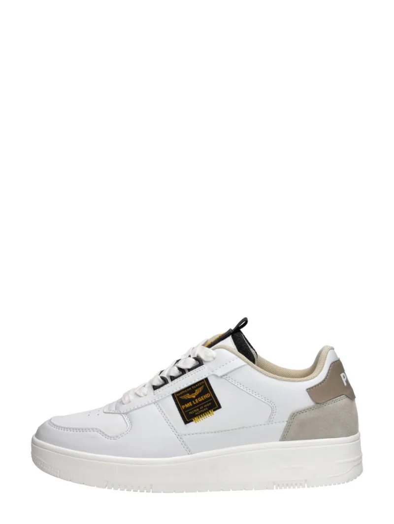 PME Legend Gobbler, lage veterschoenen voor heren in wit, foto 1 van 4
