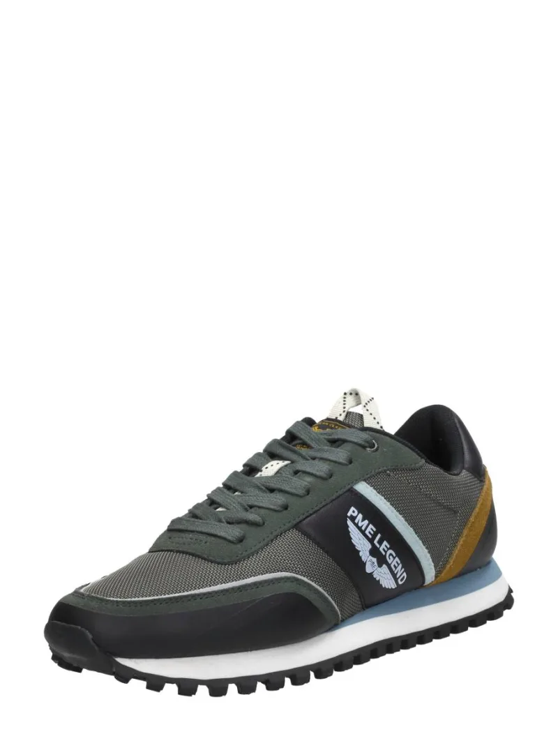 PME Legend Valleydrop, lage veterschoenen voor heren in groen, foto 2 van 2