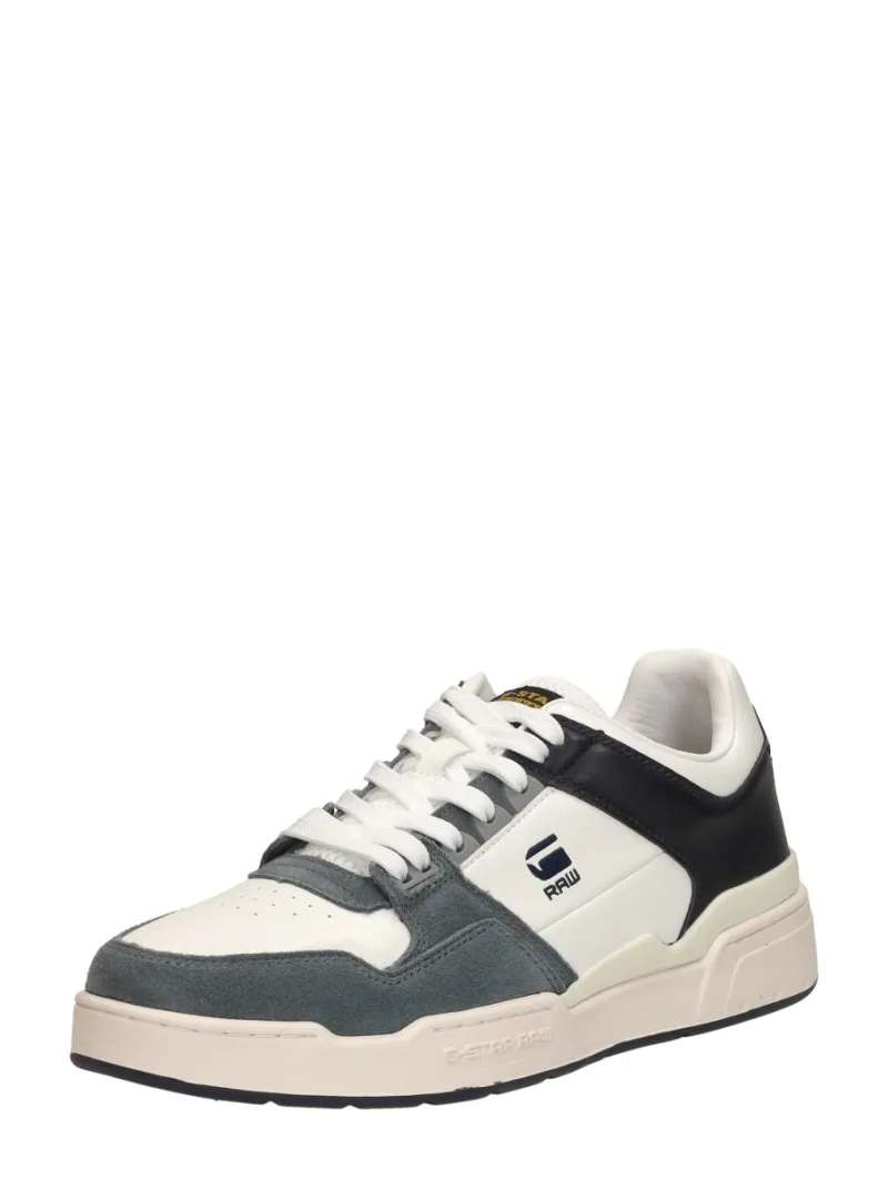G-Star Attacc BLK LEA M, lage sneakers voor heren in wit, foto 2 van 2