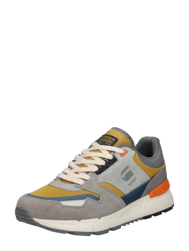G-Star Holorn BLK II M, lage sneakers voor heren in geel, foto 2 van 2