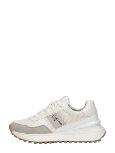 G-Star Lyn BSC W, lage sneakers voor dames in gebroken wit, foto 1 van 4