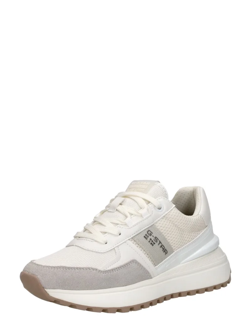 G-Star Lyn BSC W, lage sneakers voor dames in gebroken wit, foto 2 van 2