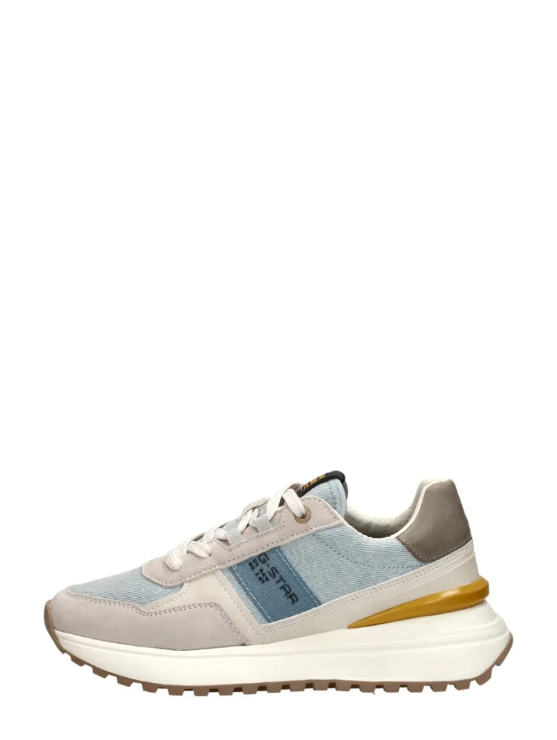 G-Star Lyn DNM W, lage sneakers voor dames in licht blauw