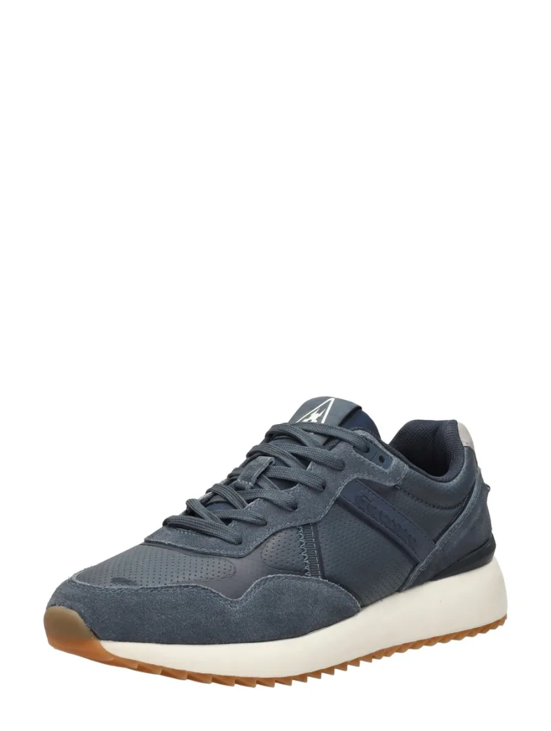 Gaastra Hull PRF NUB M, lage veterschoenen voor heren in blauw, foto 2 van 2