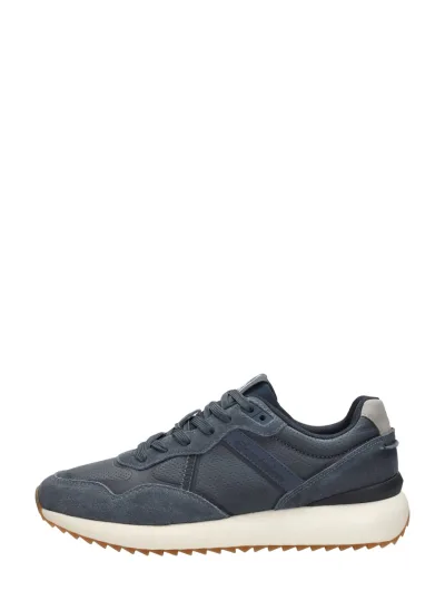 Gaastra Hull PRF NUB M, lage veterschoenen voor heren in blauw, foto 1 van 4