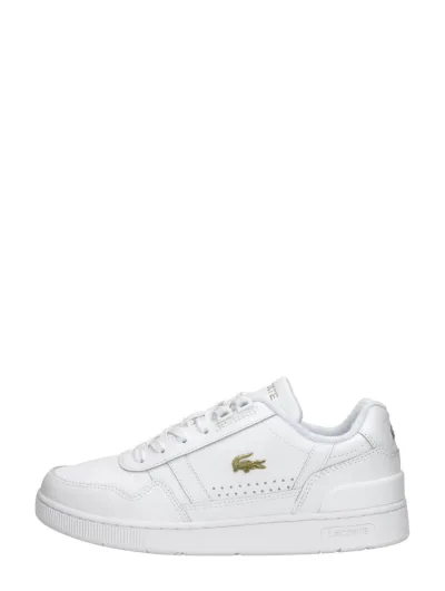 Lacoste T Clip, lage sneakers voor dames in wit, foto 1 van 4