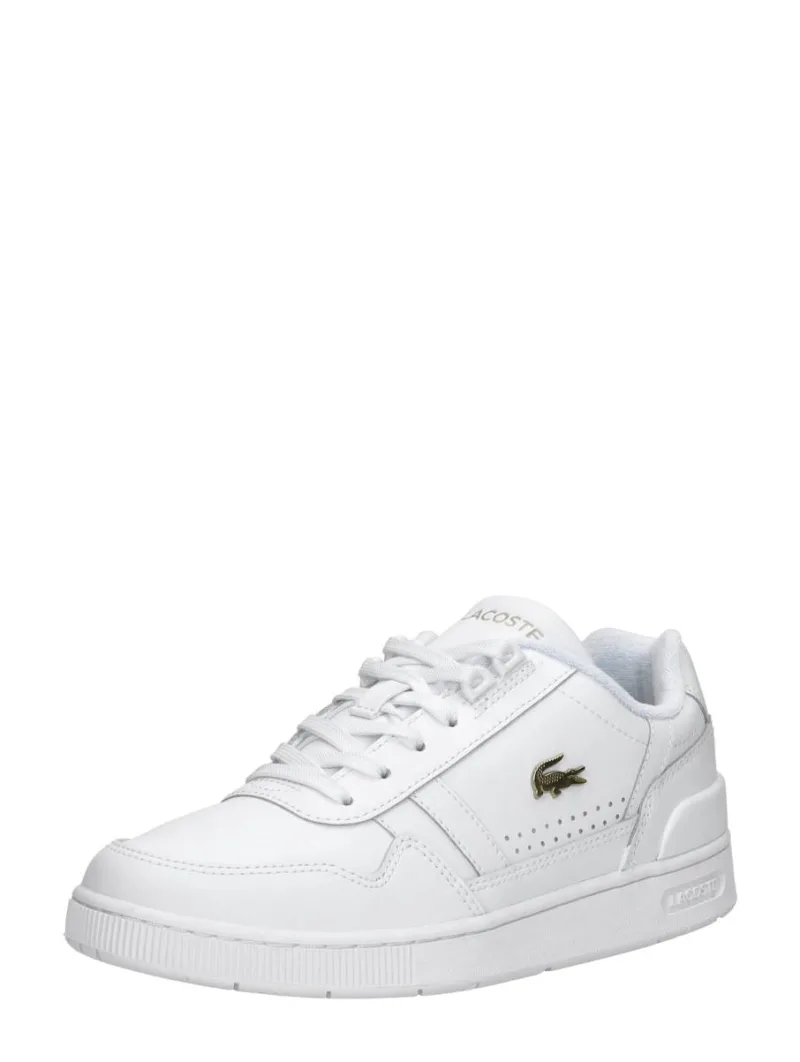Lacoste T Clip, lage sneakers voor dames in wit, foto 2 van 2