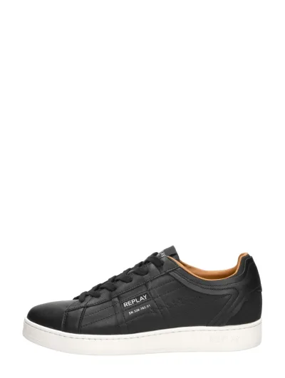 Replay Smash Pro Lay, lage sneakers voor heren in zwart, foto 1 van 4