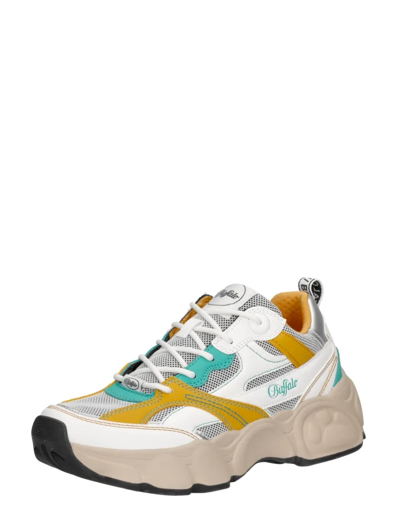 Buffalo CLD Run RT zilver, lage sneakers voor dames in zilverkleur, foto 2 van 2